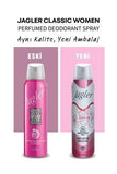 Jagler Classic Women's Deodorant - 150ml - Long Lasting Odor Protection, Refreshing Feminine Fragrance
