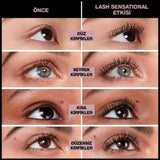 Maybelline Lash Sensational Full Fan Effect Mascara - Intense Black, Volumizing & Waterproof Formula