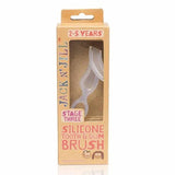 Jack and Jill Silicone Tooth and Gum Brush - Dual-Sided Brush for Infant Oral Care