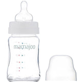Mamajoo Anti-Colic Glass Baby Bottle with Nipple 180ml