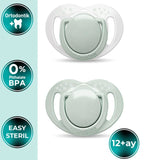 Mamajoo Orthodontic Pacifiers with Storage Box 12m+ 2 Pack