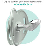 Mamajoo Orthodontic Pacifiers with Storage Box 12m+ 2 Pack