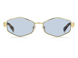 Marc Jacobs Marc 496/S Blue Women's Square Sunglasses 55mm