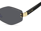 Marc Jacobs 496/S AIR Grey Gradient Women's Sunglasses 57mm
