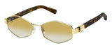 Marc Jacobs 496/S Yellow Women's Designer Sunglasses 55mm