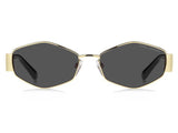 Marc Jacobs 496 Shiny Black Women's Sunglasses 55mm