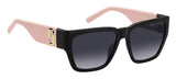 Marc Jacobs 646/S Dark Grey Shaded Women's Sunglasses 57mm