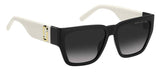 Marc Jacobs 646/S Grey Square Women's Sunglasses 57mm