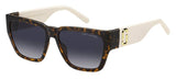 Marc Jacobs 646/S Dark Grey Shaded Women's Sunglasses 57mm
