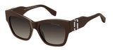 Marc Jacobs 762/S Brown Shaded Square Women's Sunglasses