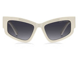 Marc Jacobs Dark Grey Shaded Women's Sunglasses 55mm