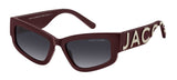 Marc Jacobs Dark Grey Shaded Women's Sunglasses 55mm
