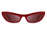 Marc Jacobs 797/S Burgundy Flash Women's Sunglasses 54mm