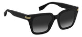 Marc Jacobs MJ 1083/S Black Women's Designer Sunglasses 1 Pair