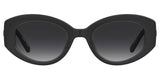 Moschino Love MOL 105/S Women's Designer Sunglasses Black 50mm