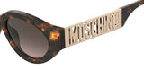 Moschino MOS160/S Brown Gradient Women's Sunglasses