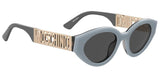 Moschino MOS160/S Grey Lens Women's Sunglasses 51mm