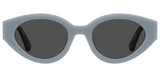 Moschino MOS160/S Grey Lens Women's Sunglasses 51mm