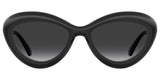 Moschino MOS163/S Dark Grey Square Women's Sunglasses