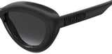 Moschino MOS163/S Dark Grey Square Women's Sunglasses