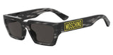 Moschino MOS166/S Grey Square Frame Men's Sunglasses