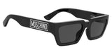 Moschino MOS166/S Grey Lens Men's Sunglasses - Black Frame