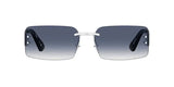 Moschino MOS169/S Dark Blue Shaded Women's Sunglasses 61mm