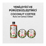 Urban Care Coconut Coffee Body Cream 200ml - Moisturizing Shea Butter Enriched Body Cream for Dry Skin