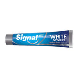 Signal White System Original Whitening Toothpaste - Natural Whitening Ingredients, Gentle on Teeth & Gums - 2.54 fl oz
