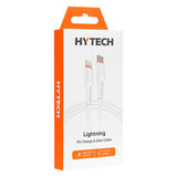 Hytech 35W Type-C To Lightning Fast Charging Cable - Quick Charge, 1M Length, Durable & Reliable