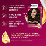 Palette Deluxe 4-0 Brown Hair Dye - Long-Lasting Hair Dye for Vibrant Color