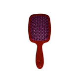 Janeke Superbrush Detangling Hairbrush in Orange & Purple