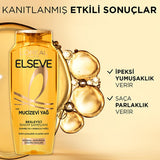L'Oreal Paris Elseve: Nourishing Hair Shampoo for Dry Hair - Intense Moisture, Shine & 8-Week Nourishment with Kamelya & Marula Oils