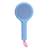 Nascita Retractable Hair Brush with Built-in Mirror Blue