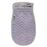 Nascita Cotton Bath Mitt Purple Gentle Exfoliating Glove 1 pc