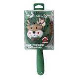 Nascita Twistlo Holiday Themed Hair Brush Green 76