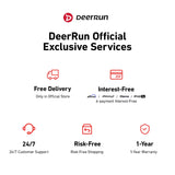 DeerRun X20 Incline Home Treadmill with 15% Auto Incline & Full Running Deck | 400 lbs, 11.3 mph
