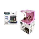 Nubios Nano Easy Aquarium with Light and Filter Pink 4.5L