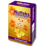 Nutfeks Coenzyme Q10 Resveratrol Astaxanthin Supplement 30 Softgels