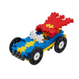 Plus Plus Construction Toy - 200 Piece Colorful Building Blocks Set, Reusable & Travel-Friendly, Made in Denmark