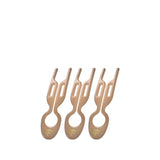 Fiona Franchimon No 1 Hairpin Satin Sand 3-Pack
