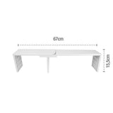 Decobella Adjustable Shelf Organizer - Rotating Storage Solution for Home Organization