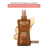 Hawaiian Tropic Glowing Protection SPF20 Sunscreen Oil: Tan & Moisturize with UVA/UVB Protection