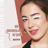 Show by Pastel Waterproof Eyeshadow & Eyeliner Multi-Matte Eye Paint - Long Lasting, Smudge-Proof Makeup for Women