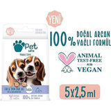 Pet Love Natural Argan Oil Dog Coat Treatment 5x2.5ml