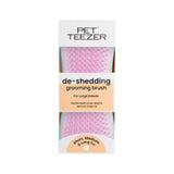Pet Teezer De-Shedding and Dirt Removing Pink Dog Brush