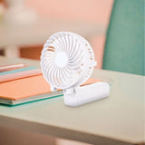 Petrix Portable Folding Rechargeable Mini Hand Fan
