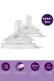 Philips Avent Natural Response Teat Flow 4 3M+ 2-Pack