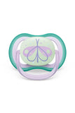 Philips Avent Ultra Air Nighttime Pacifier 0-6M 2-Pack