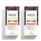 Phyto PhytoColor 4.77 Intense Chestnut Copper Hair Dye 2-Pack